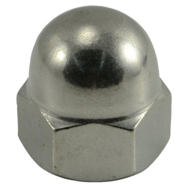 Midwest Fastener Acorn Nut, 1/2"-13, 18-8 Stainless Steel, 4 PK 79027